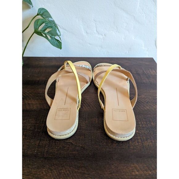 Dolce Vita Nebi Strappy Multicolor Slide Sandals - Size 8.5 - Picture 4 of 7